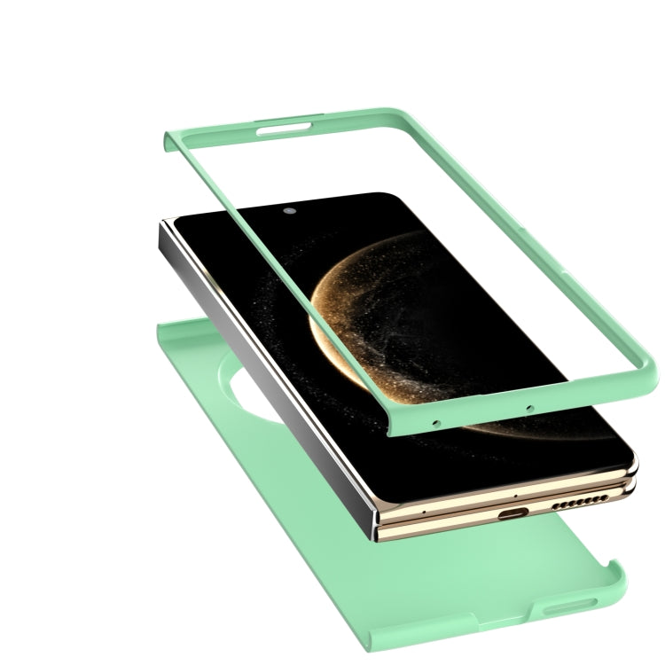 Funda para Teléfono Abeel Skin Feel para PC para Huawei Mate X6 (Verde Claro)
