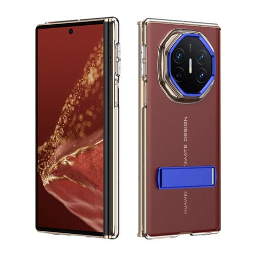 Funda híbrida TPU para PC con soporte para Huawei Mate Xt Ultimate (Azul)