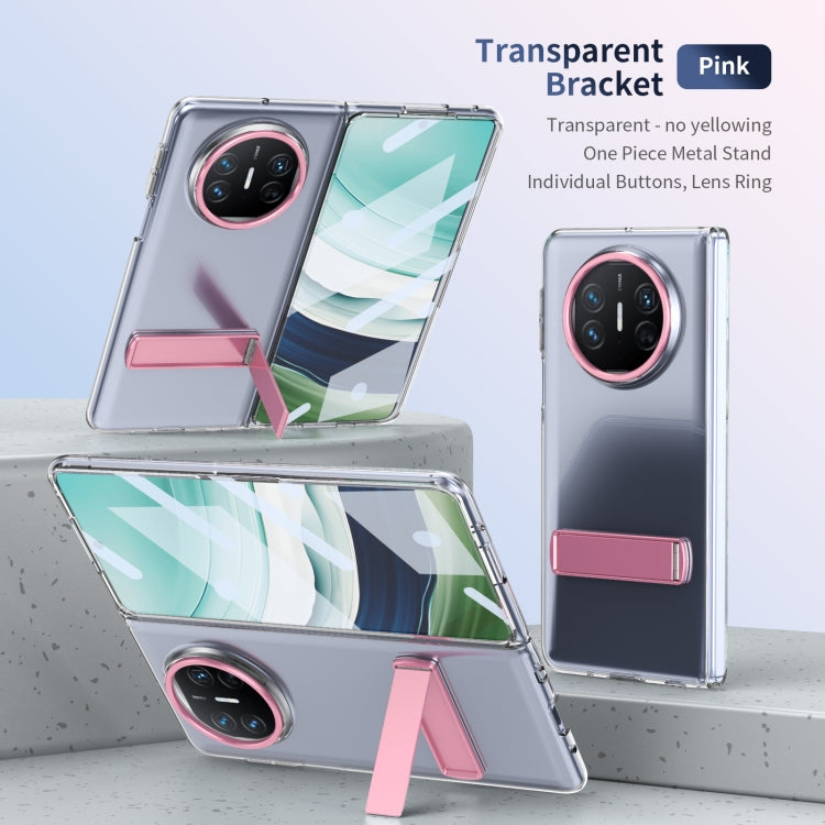 Funda híbrida TPU para Huawei Mate X3 con soporte para PC y teléfono (Rosa)