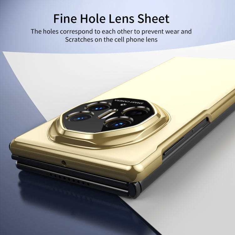 Funda para Teléfono Huawei Mate Xt con Revestimiento al Vacío Esmerilado Ag y Diseño Ultimate (Dorada)