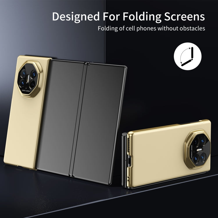 Funda para Teléfono Huawei Mate Xt con Revestimiento al Vacío Esmerilado Ag y Diseño Ultimate (Dorada)