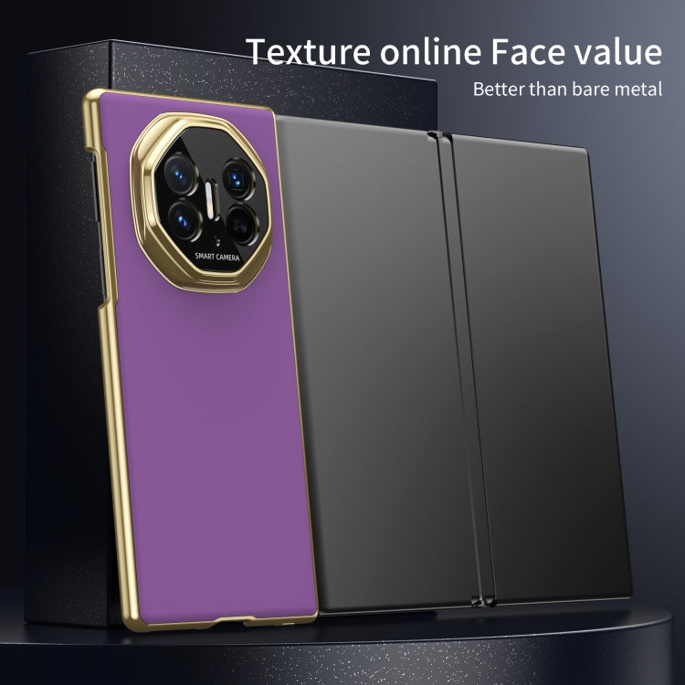 Funda para Teléfono Huawei Mate Xt con Revestimiento al Vacío Esmerilado Ag Integrado (Morado)
