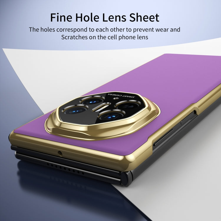 Funda para Teléfono Huawei Mate Xt con Revestimiento al Vacío Esmerilado Ag Integrado (Morado)