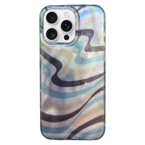 Funda TPU Doble Capa iPhone 13 Pro Max Patrón Imd Rayas en Contraste