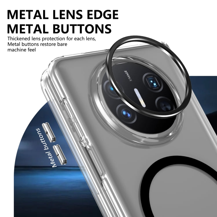 Funda para Teléfono Huawei Mate X3 Lce Folding Series con PC Transparente Integrada Magsafe (Negra)