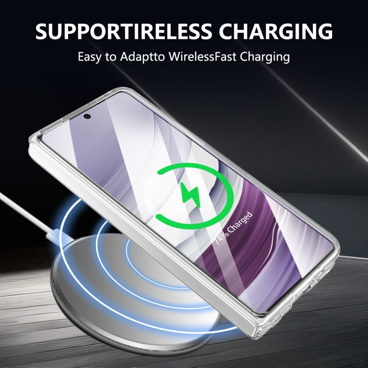 Funda para Teléfono Huawei Mate X5 Lce Folding Series con PC Transparente Integrada Magsafe (Roja)