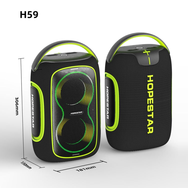 Altavoz Bluetooth Portátil Hopestar H59 50 W Resistente Agua IPX5 (Verde Oscuro)