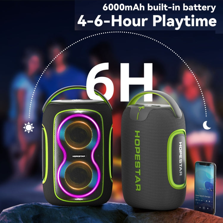 Altavoz Bluetooth portátil Hopestar H59 50 W resistente al agua IPX5 (Negro)