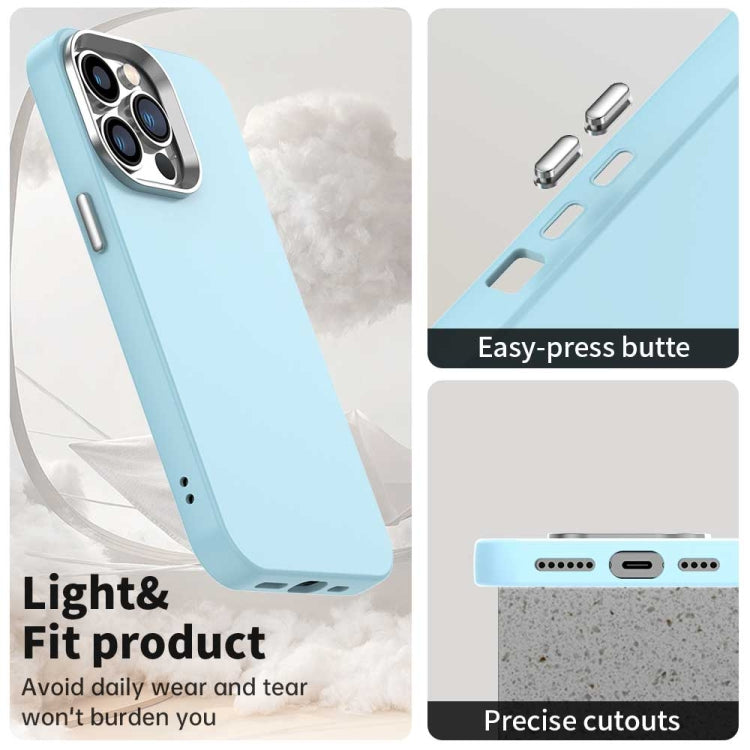 Funda para Teléfono iPhone 12 Pro Max Serie Colorida a Prueba de Golpes (Azul)