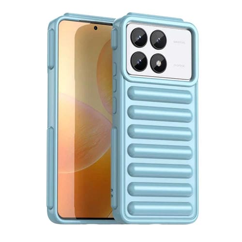 Funda para Teléfono Imd de Color Caramelo para la Serie Capsule de Redmi K70 Pro (Azul)