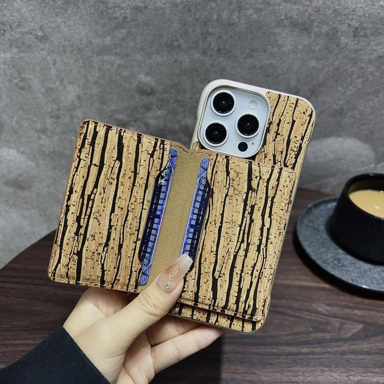 Funda para iPhone 15 Plus/14 Plus Denior D24 Paint con Ranura para Tarjeta Magsafe (Mariposas Doradas)
