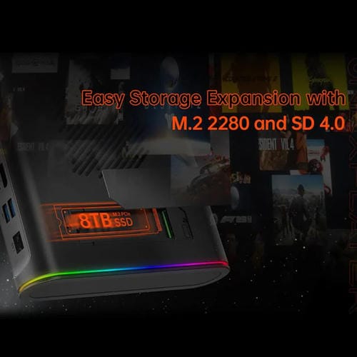 Base de Expansión Portátil One-Netbook Onexgpu2 con AMD Radeon RX 7800M 12 Gb (Enchufe Británico)