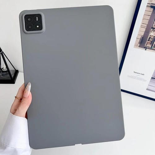 Funda de TPU para Tableta con Spray de Aceite y Agradable para la Piel para Xiaomi Pad 7 Pro (Gris)