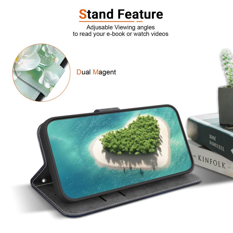 Funda de Cuero OnePlus Ace 2V 5G y Nord 3 con Dibujo de Colores y Textura de Cristal (Flores de Jade)