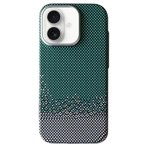 Estuche para Teléfono iPhone 16 Plus Marco Protección Lente Metal Magsafe (Verde Arena)