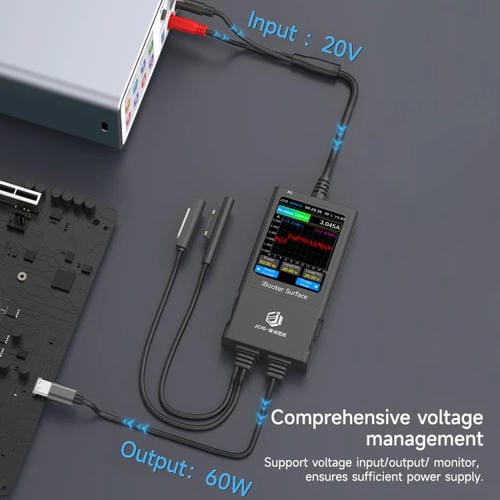 Analizzatore di Corrente JCID iBooter Serie Surface (2013-2024) (Nero)