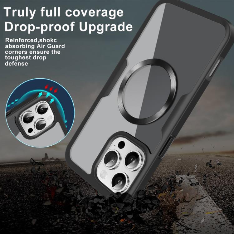Funda para Teléfono Magsafe con Textura de Cd para iPhone 13 Pro (Azul)