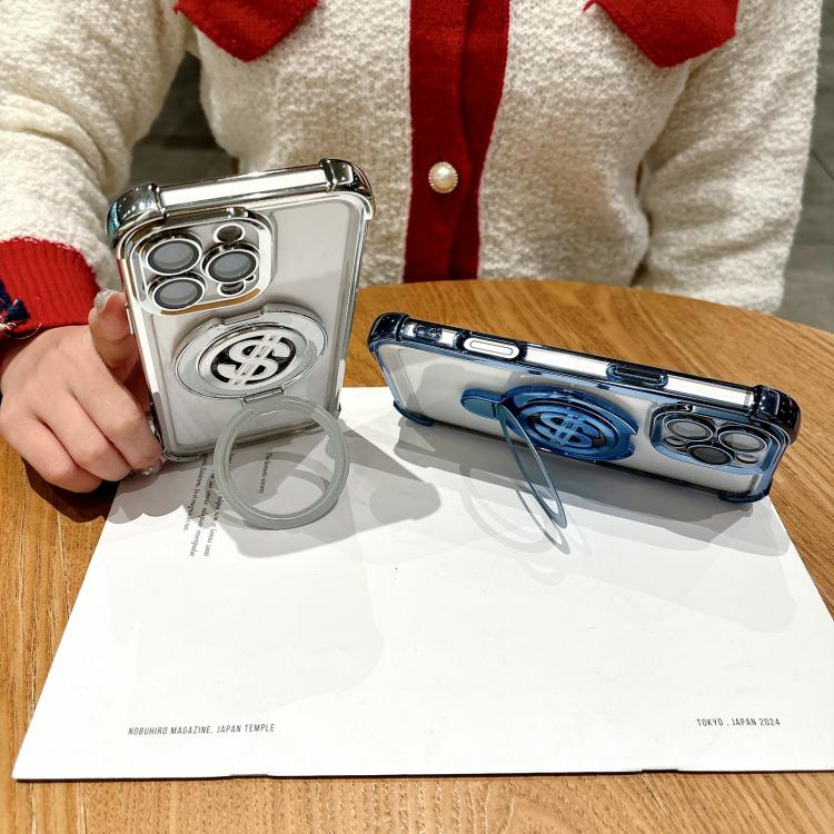 Funda para iPhone 11 Space Magsafe con Soporte para Lente (Azul)