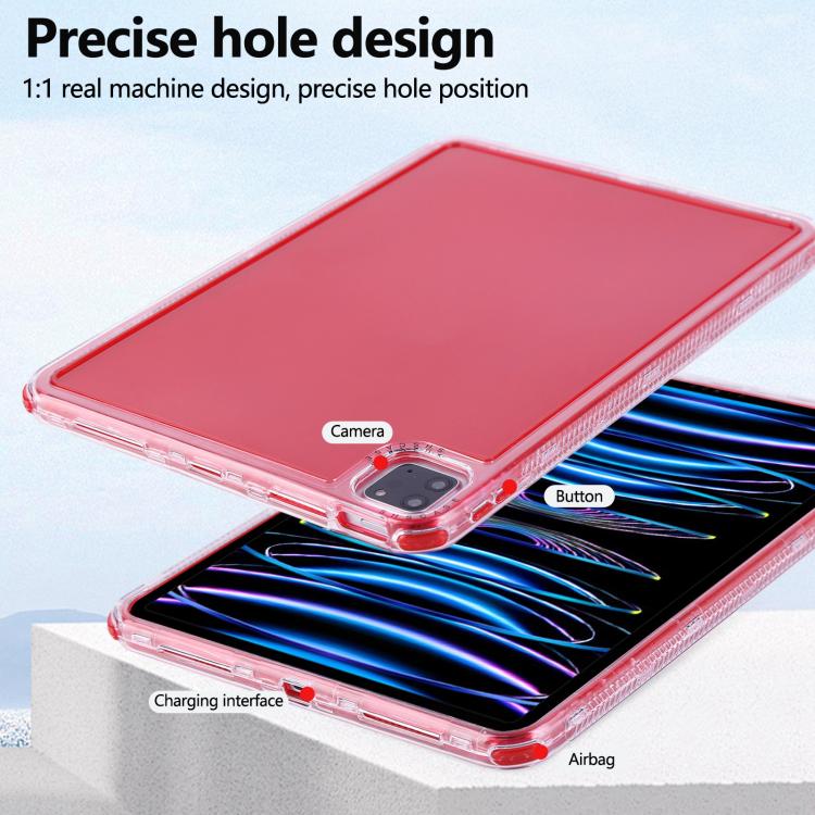 Funda híbrida TPU iPad Pro 11 2022/2021/2020 Dream 3 en 1 (Roja)