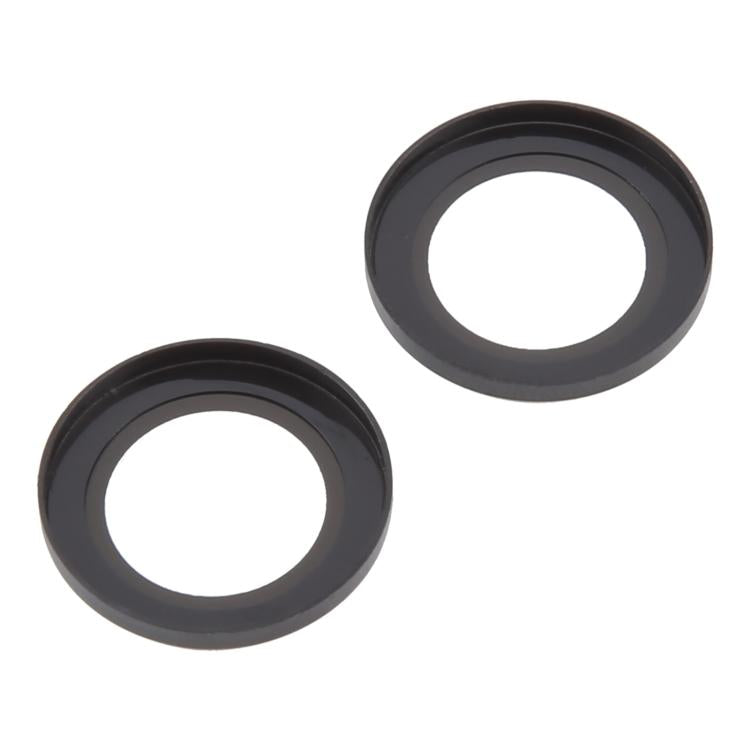 Película de Lente de Vidrio Templado 9H para Cubierta Cámara Trasera iPhone 12 (Negro)