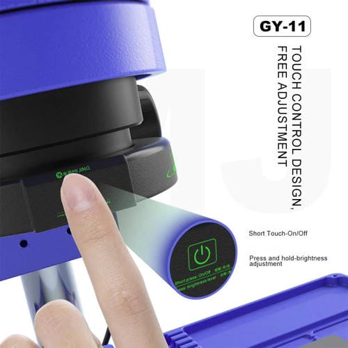 Fonte de Luz de Anel Tátil Mijing Gy-11 Assistida por Microscópio à Prova de Pó e Fumo