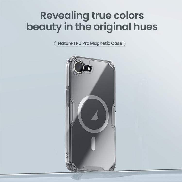 Funda para iPhone 16E Nillkin Ultra Clear Magnetic PC y TPU (Transparente)