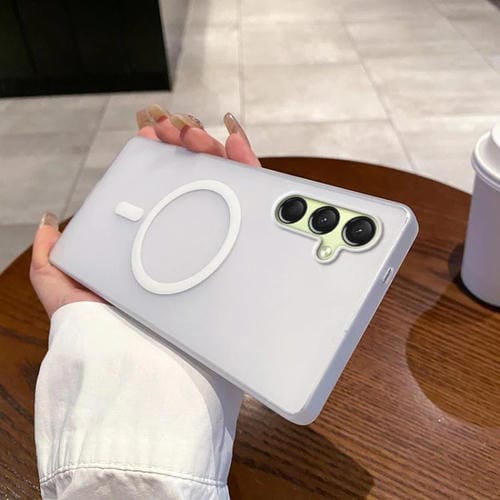 Funda para Teléfono Samsung Galaxy A16 5G Ice Fog Magsafe para PC (Blanca)