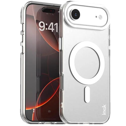 Funda IMAK Candy Series MagSafe a prueba de golpes para iPhone 17 Air (blanca)