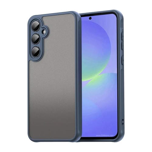 Funda para Teléfono Samsung Galaxy A36 5G Fan Dun Series TPU Híbrida PC Esmerilada (Azul)
