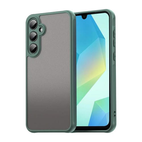 Funda híbrida TPU y PC Fan Dun Series para Samsung Galaxy A16 5G (Verde)