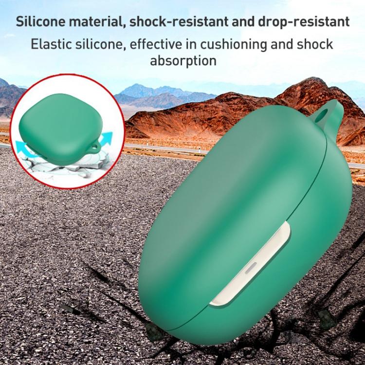 Funda Protectora Silicona para Auriculares Inalámbricos Shokz Openfit 2 T920 (Verde Oscuro)