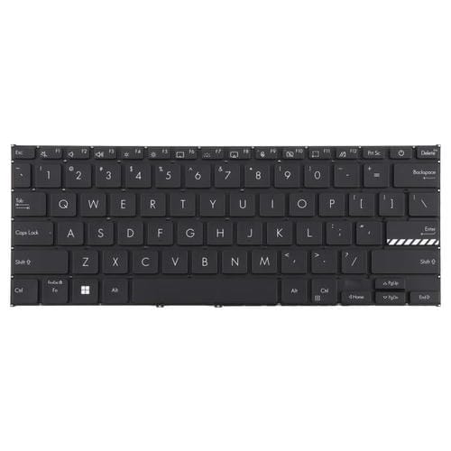 Tastiera Retroilluminata Asus Vivobook 14 Pro X1402 M1402 D1402 F1402 X1403Z X1402Z (Nero) (Versione USA)
