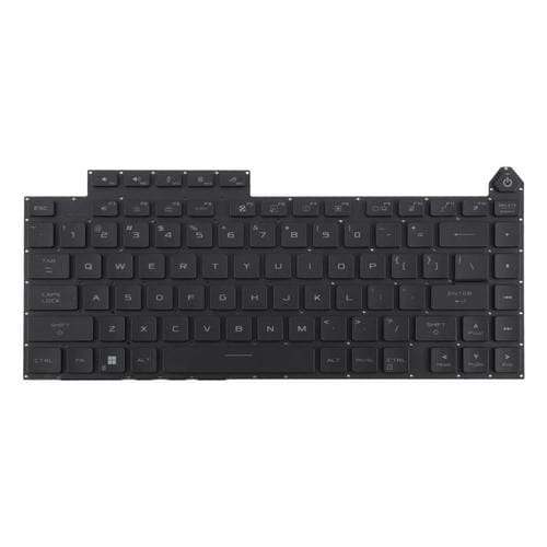 Teclado Retroiluminado RGB Asus Rog Strix G16 G614 G614Ju G634 G634Jy (Negro)