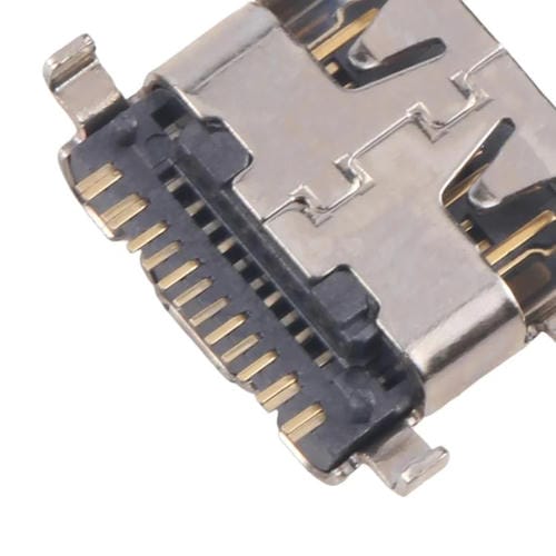 Connecteur de Port de Charge Original 12 Broches Modèle 4 Broches Sans Ressort (10 Unités)