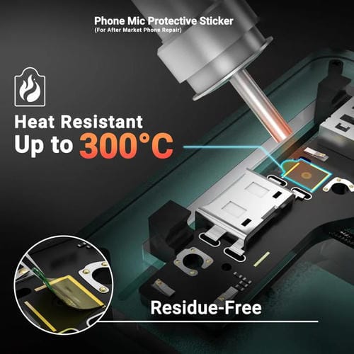 Adhésif Protecteur Microphone de Téléphone 2Uul Da32 500 En 1