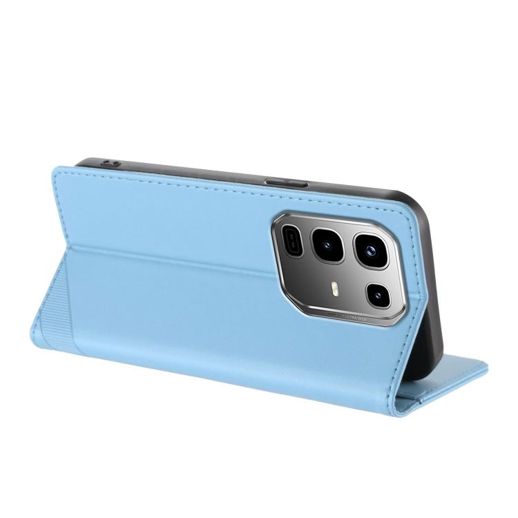 Funda de cuero retro con relieve para Infinix Note 50 Pro+ 5G (azul claro)