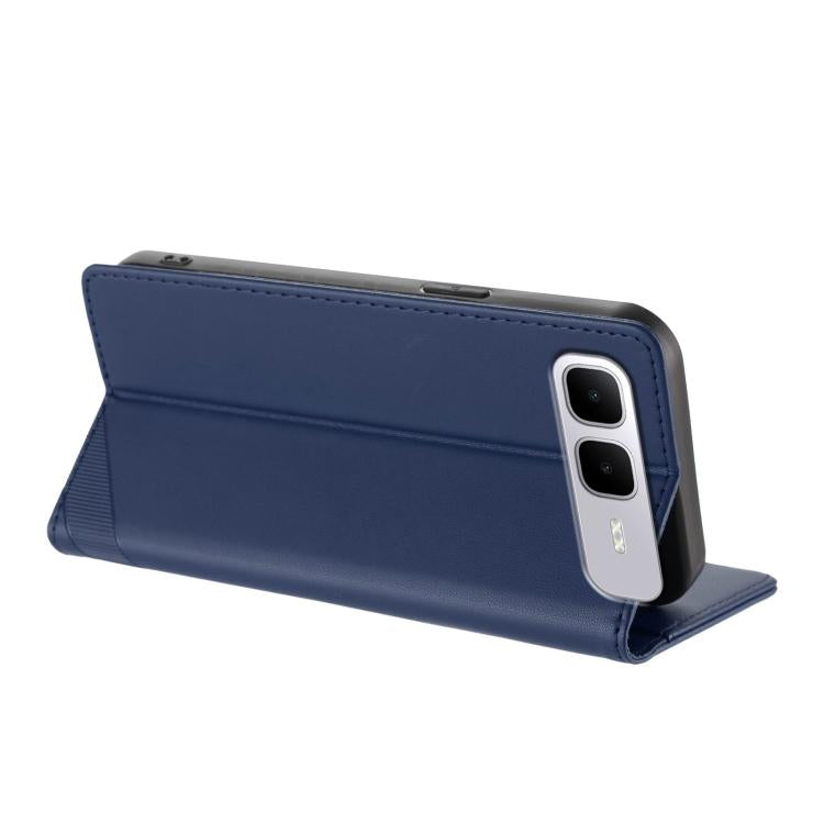 Funda de cuero retro con relieve para Infinix Smart 10 Plus 4G (azul oscuro)