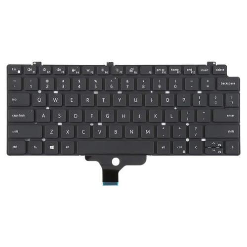 Teclado Retroiluminado Dell Latitude P33S 13-7300 7310 Versão EUA (Preto)