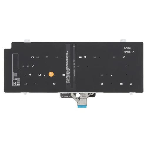 Teclado Retroiluminado Dell Latitude 7410 2 en 1 Versión USA P131G P119G (Negro)