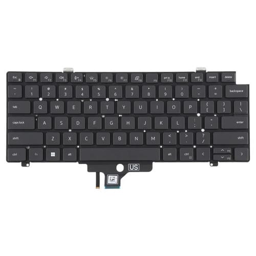 Teclado Retroiluminado Dell Latitude 7420 5420 Portátil Versão EUA (Preto)