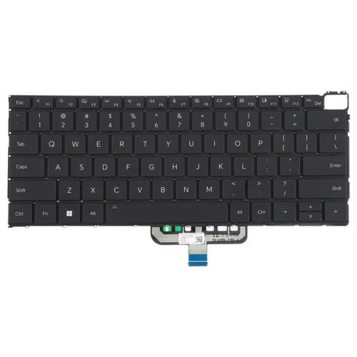 Teclado Retroiluminado Portátil Honor MagicBook 21 / 22 HGE-W56 V14 HGF-W56 / W76 GLO-F56 / F76 (Negro) Versão EUA