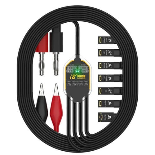 Cabos de Arranque e Reparação de Placa Base Apple iPhone 7 a 16 Pro Max, 18 Tipos