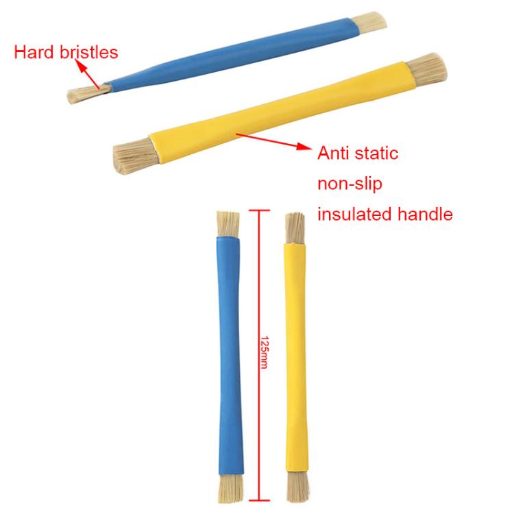 Brosse Dure Antistatique Nettoyer Poussière de Circuits Intégrés sur Carte Mère (Bleu)