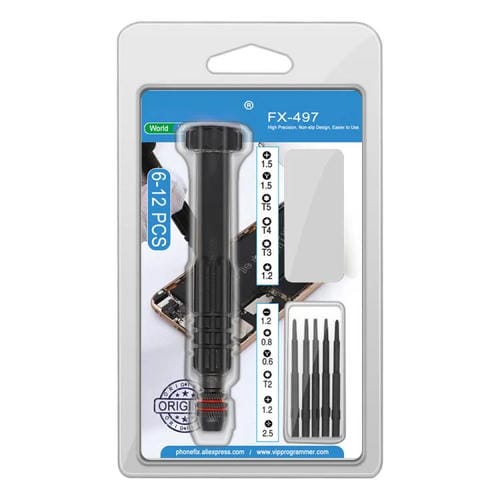 Jogo de Chaves de Fenda Liga de Alumínio 6 em 1