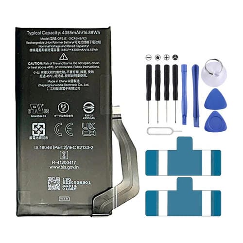 Battery GP5JE of 4385 mAh for Google Pixel 7A
