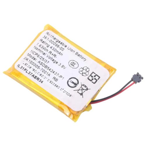 Garmin Fenix 5X / 5s Plus Battery (361-00098-00, 500 mAh)