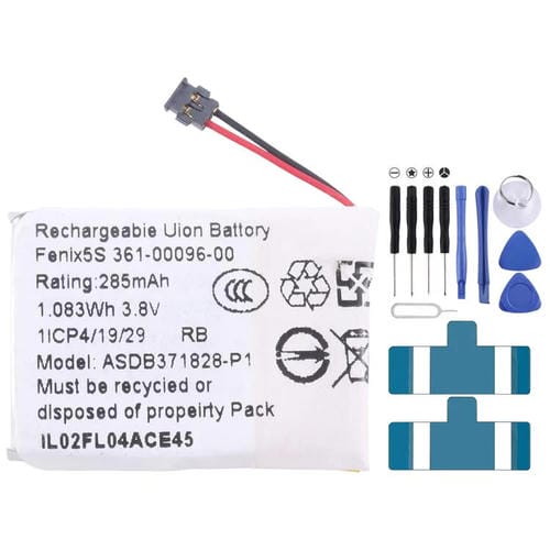 Bateria Garmin Fenix 5S 361-00096-00