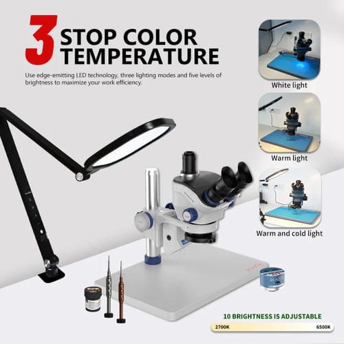 Fülllicht mit Auslegerclip-Halterung Kaisi LED35