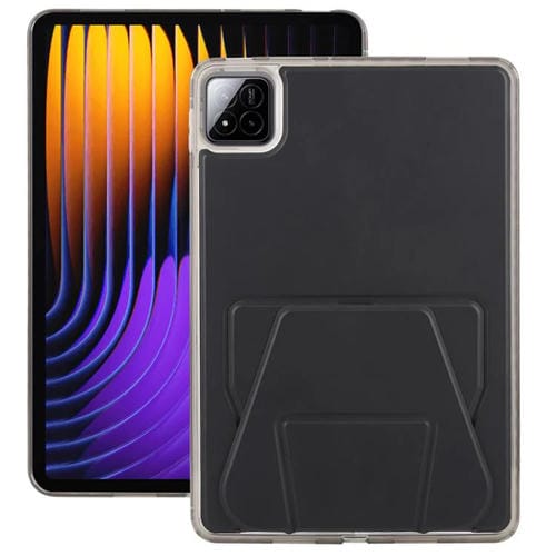 Funda plegable magnética de cuero acrílico para Xiaomi Pad 7/7 Pro (negra)