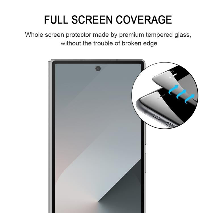 25 películas de vidrio templado HD de cobertura completa de seda para Samsung Galaxy Z Fold7 5G